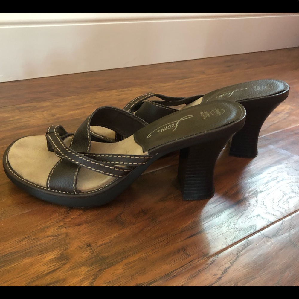 Fioni Brand Heeled Sandal